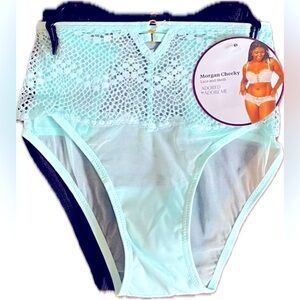 Morgan Cheeky Lace & Mesh- Adored by Adore Me. 2 pack- New with tags. Size Large
